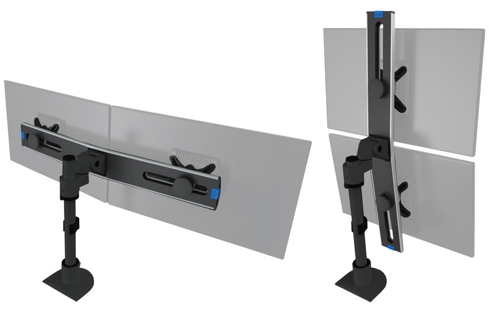 dual monitor stands