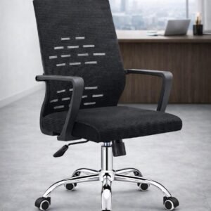 Black Mid Back Mesh Chair