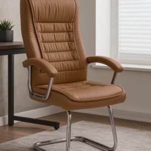 Executive Fixed Chair – Camel Edition