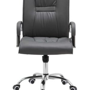Executive Round Chair – Gray Low Back Edition