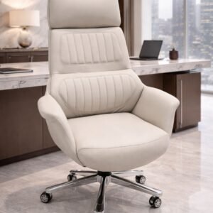 Luxurious Chinese Leather Chair