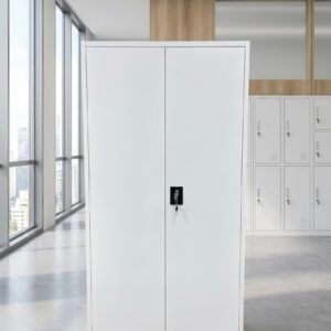 Premium Off White 2 Door Swing Metal File Cabinet