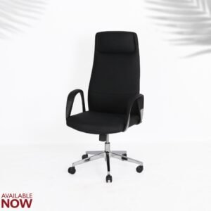 Round Chair – Black Slimline Edition